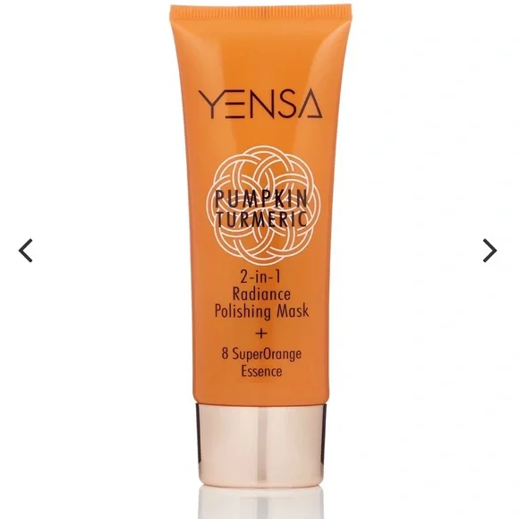 Yensa Pumpkin Tumeric 2-in-1 Radiance Polishing Mask + 8 SuperOrange Essence - Picture 2 of 2
